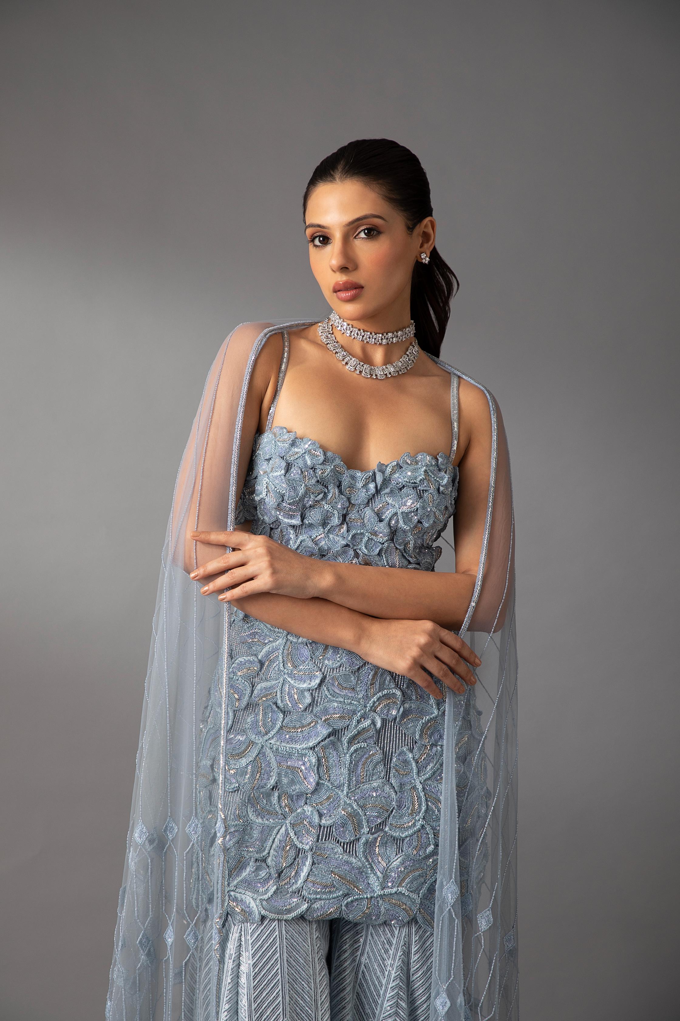 Azure Kurta Set