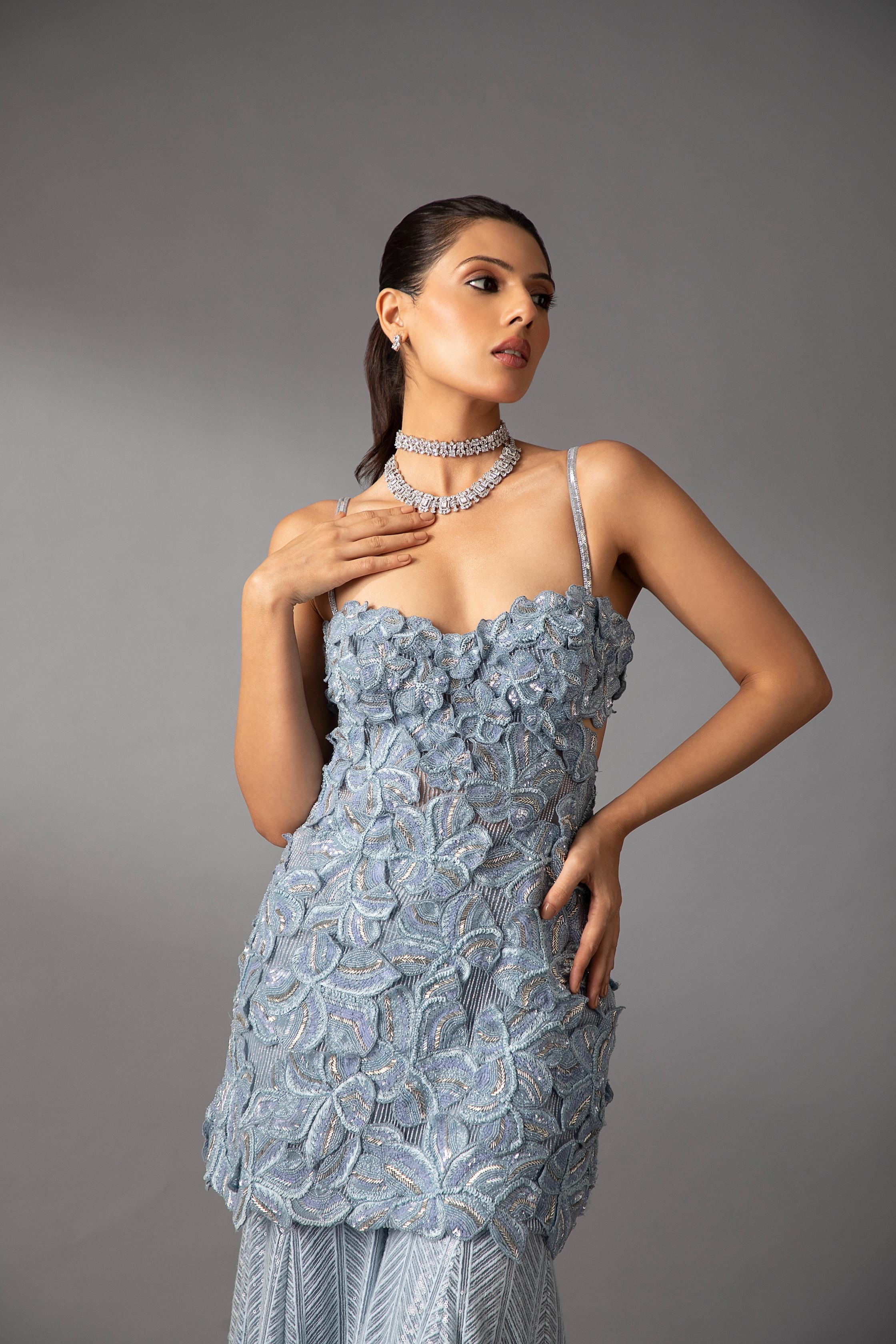 Azure Kurta Set