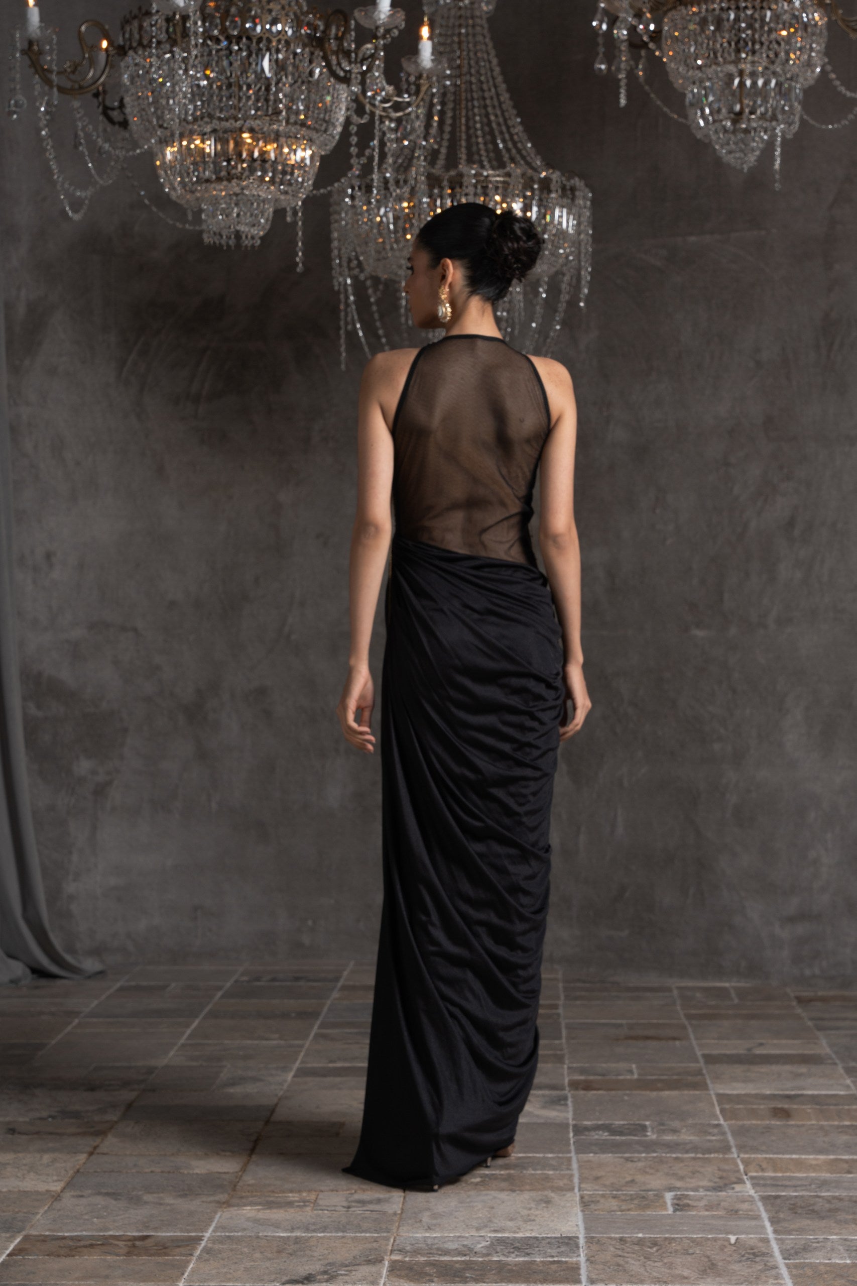 Auric Noir Gown